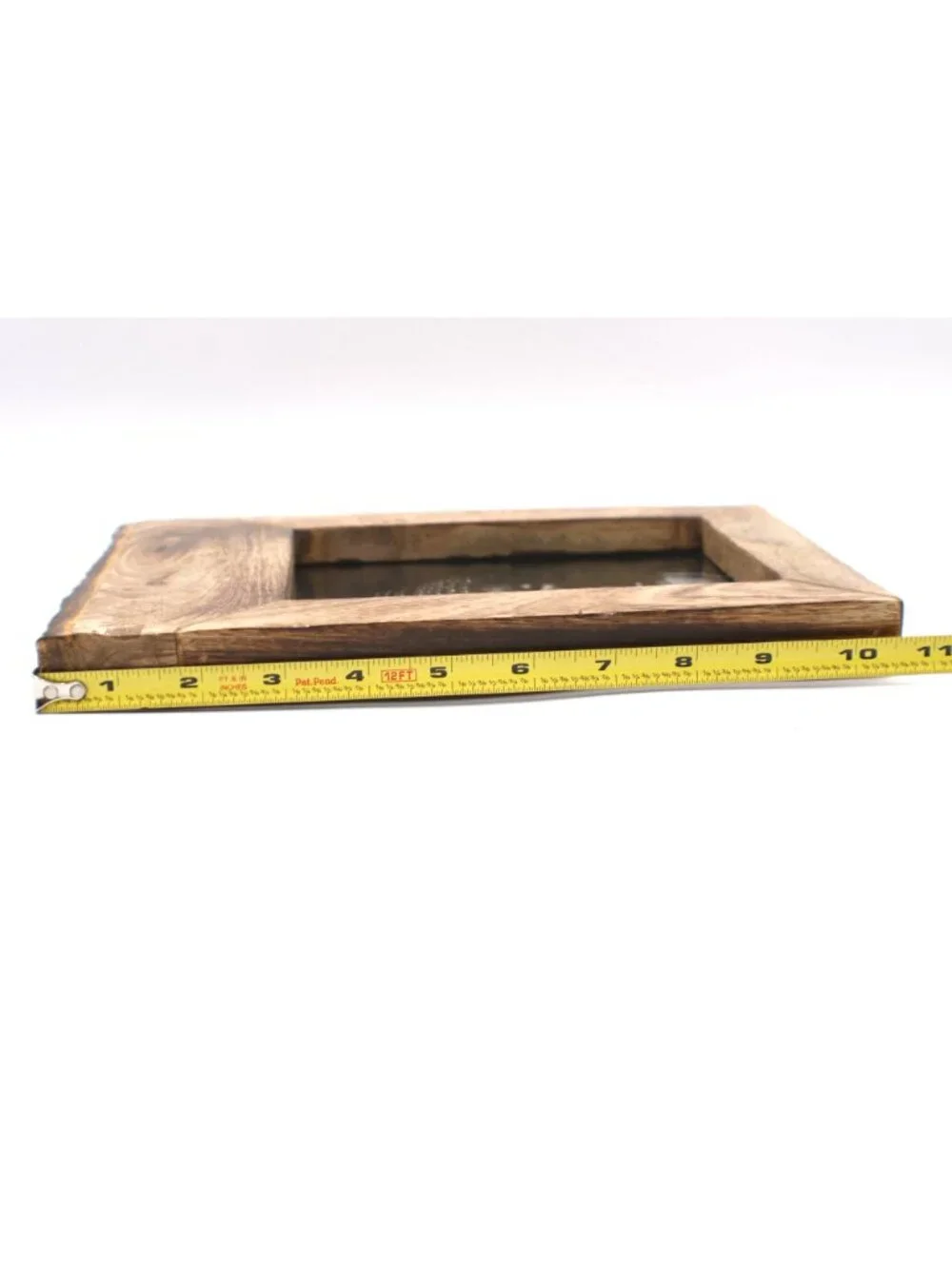 Rustic Wooden Picture Frame With Live Edge Design 5x7